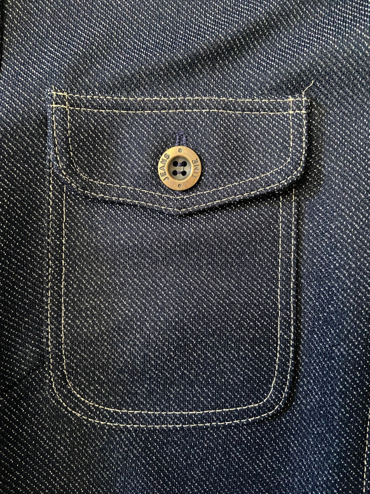 Vintage 1970s Denim Look Leisure Jacket