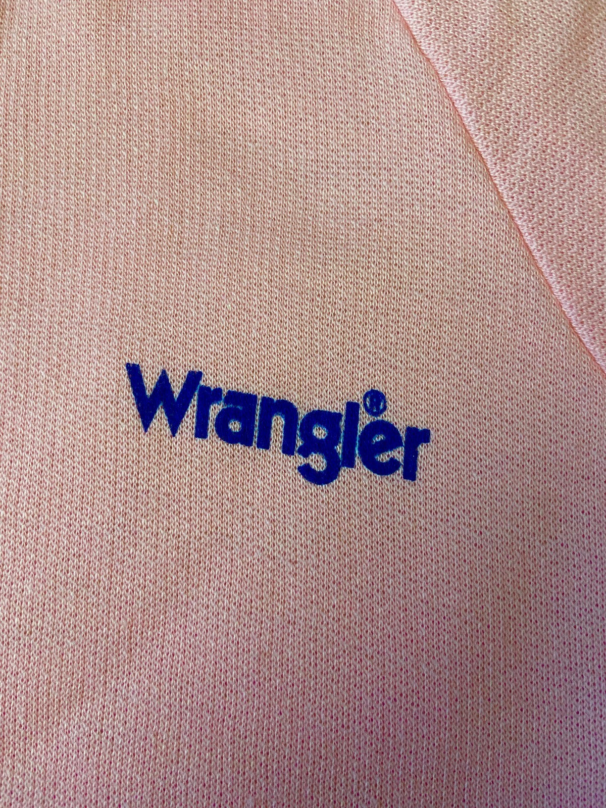 Vintage 1980s Pink Wrangler Sweatshirt