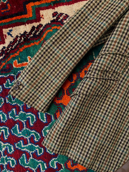 Vintage 1970s Gun Club Tweed Hunting Blazer Jacket