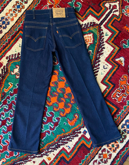 Vintage 90's Levis 417 Orange Tab Bootcut Jeans W27