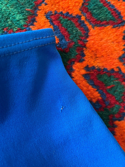 Vintage 1970s Royal Blue Belted Swim Shorts
