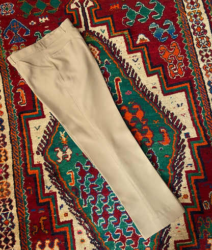 Vintage 1970s Beige C&A Trousers W36/L31