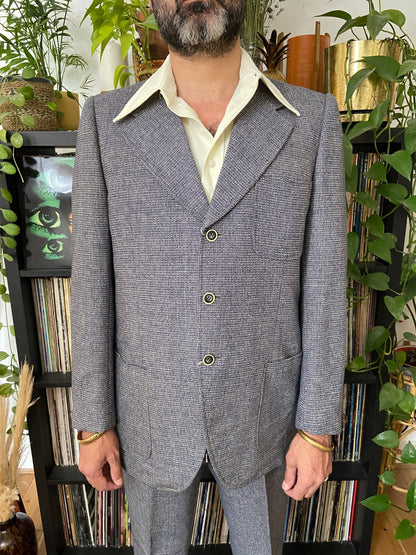 Vintage 1970s Italian Deadstock 2-Piece Suit