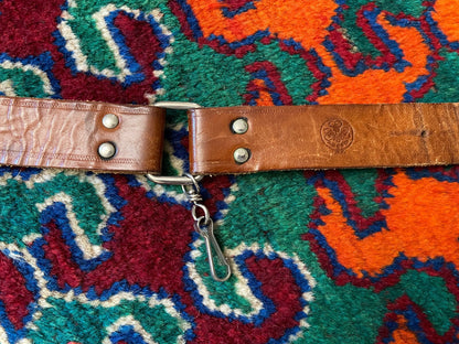 Vintage Italian Guides And Scouts Leather Belt