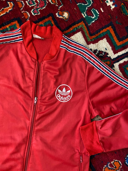 Vintage 90s Red Adidas Track Top
