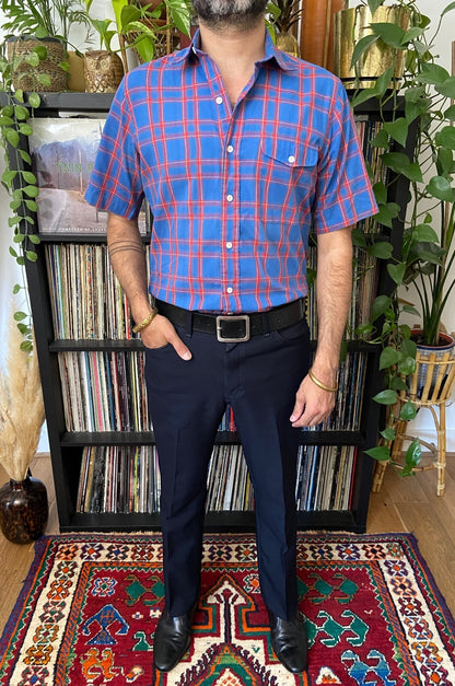 Vintage 90s Hathaway Checked Shirt