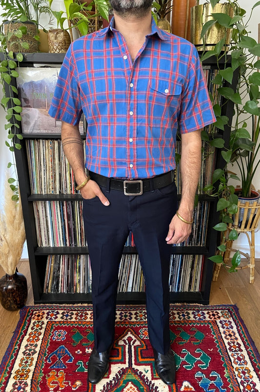 Vintage 90s Hathaway Checked Shirt