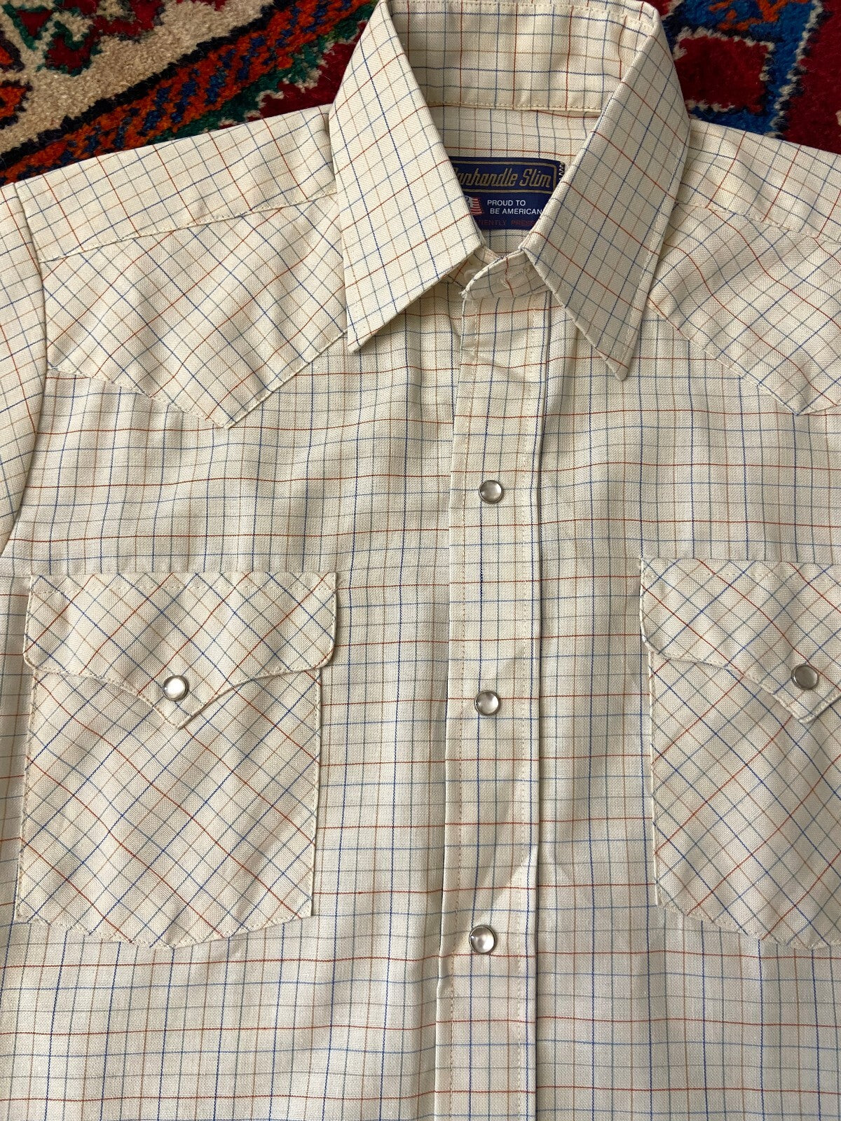 Vintage 1970s Panhandle Slim Deadstock Western Shirt