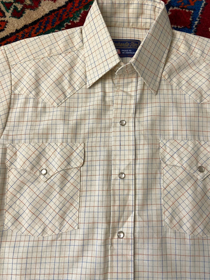 Vintage 1970s Panhandle Slim Deadstock Western Shirt