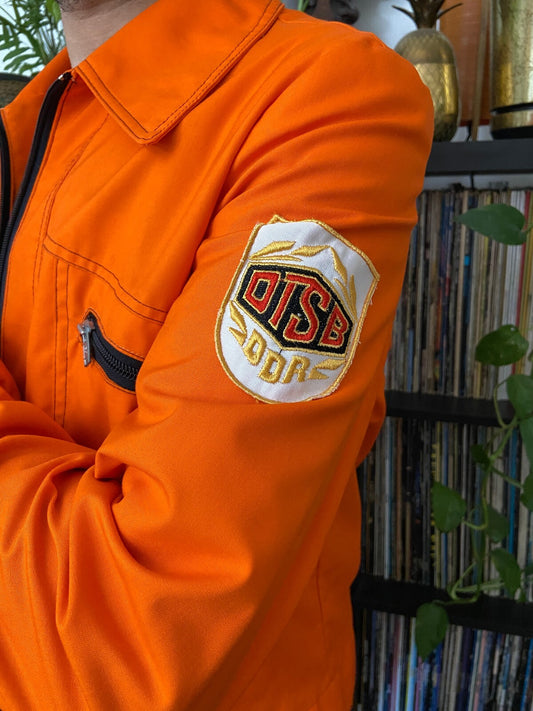 Vintage Orange 1977 DTSB Sports Jacket