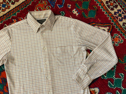 Vintage 1970s Beige Jersey Shirt