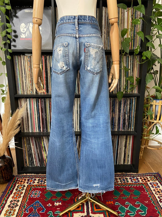 Vintage Y2K Blue Levi's Flared Jeans W32