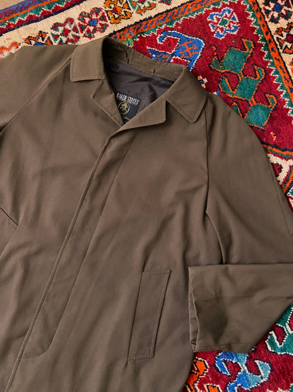 Vintage 1970s Chocolate Brown Baker Street Raincoat
