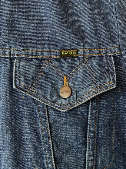 Vintage 1970s Maverick Blue Bell Denim Jacket