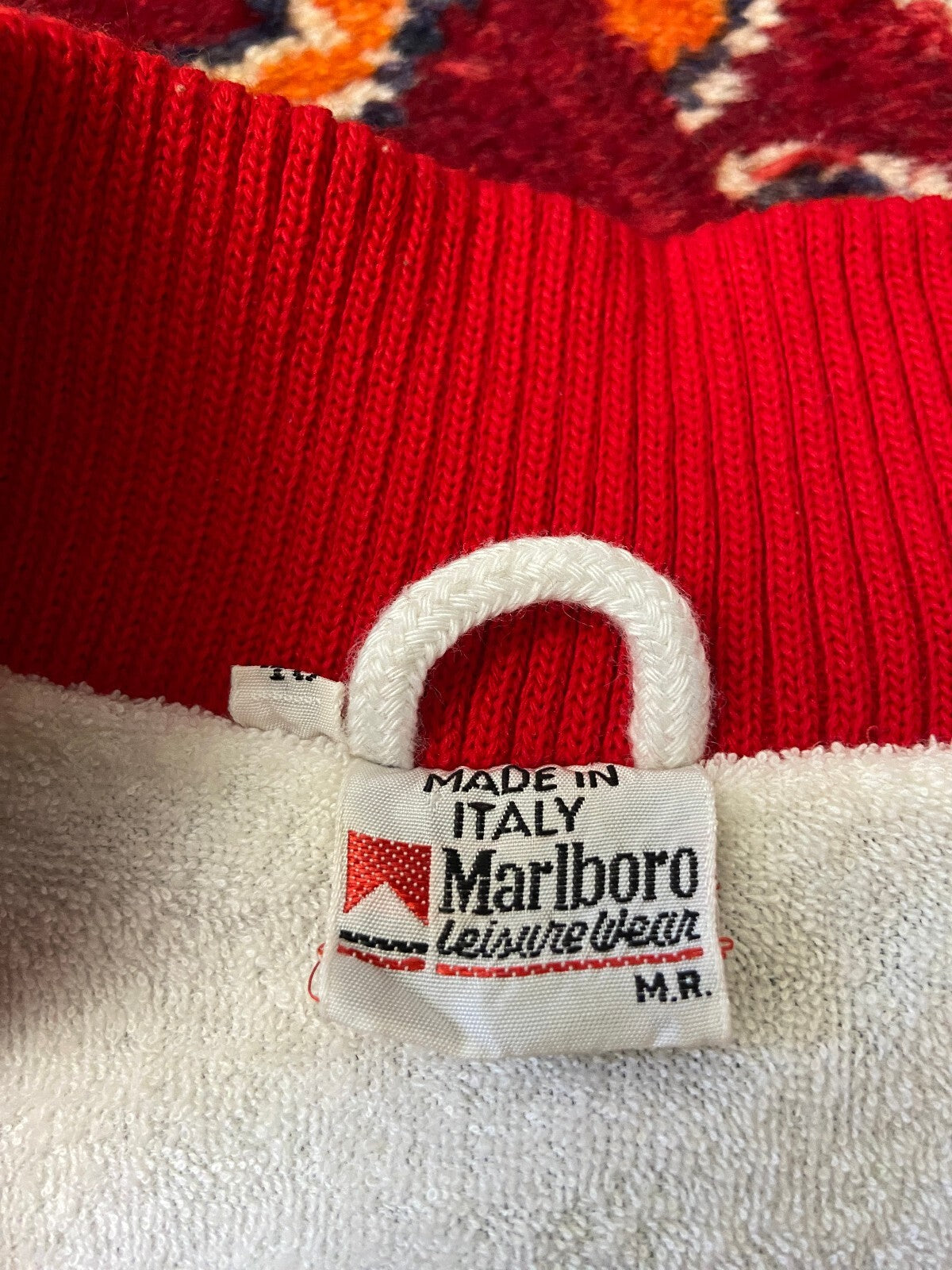 Vintage 1970s Andrea De Adamich Marlboro F1 Jacket