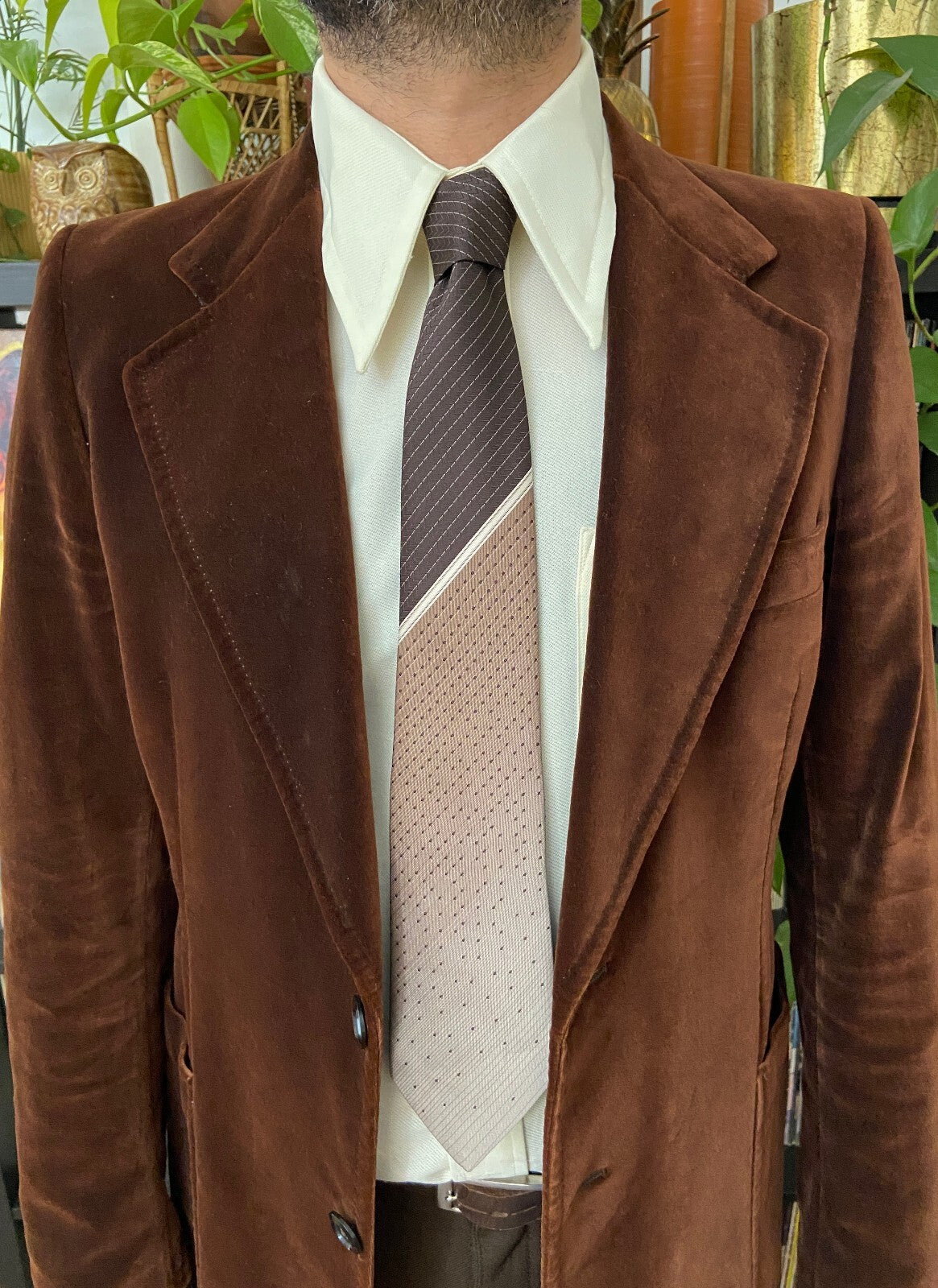 Vintage 1970s Tootal Woven Tie