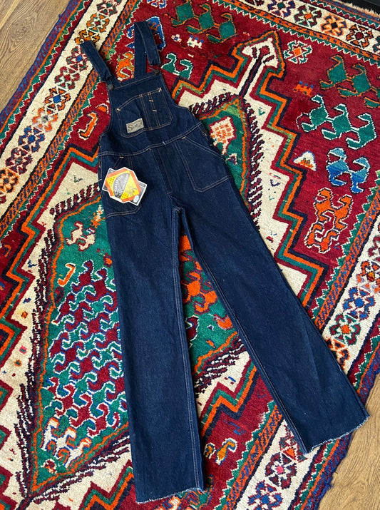 Vintage 1970s Deadstock Salinello Dungarees W24