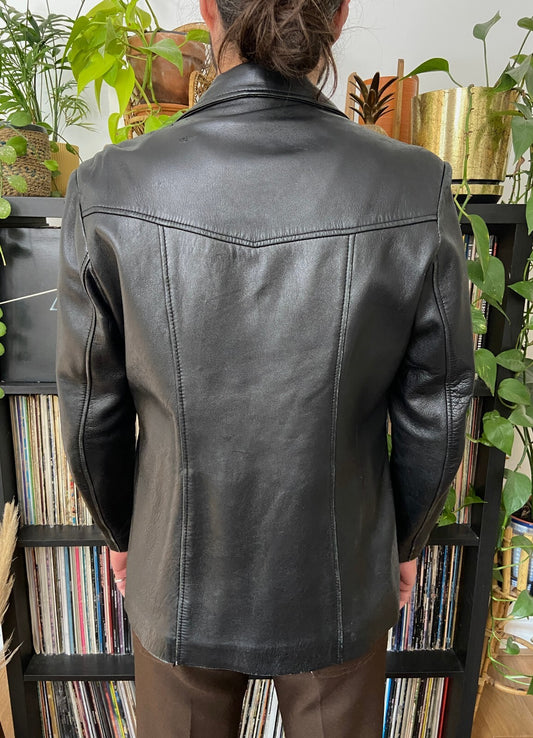 Vintage 90s Soft Leather Jacket