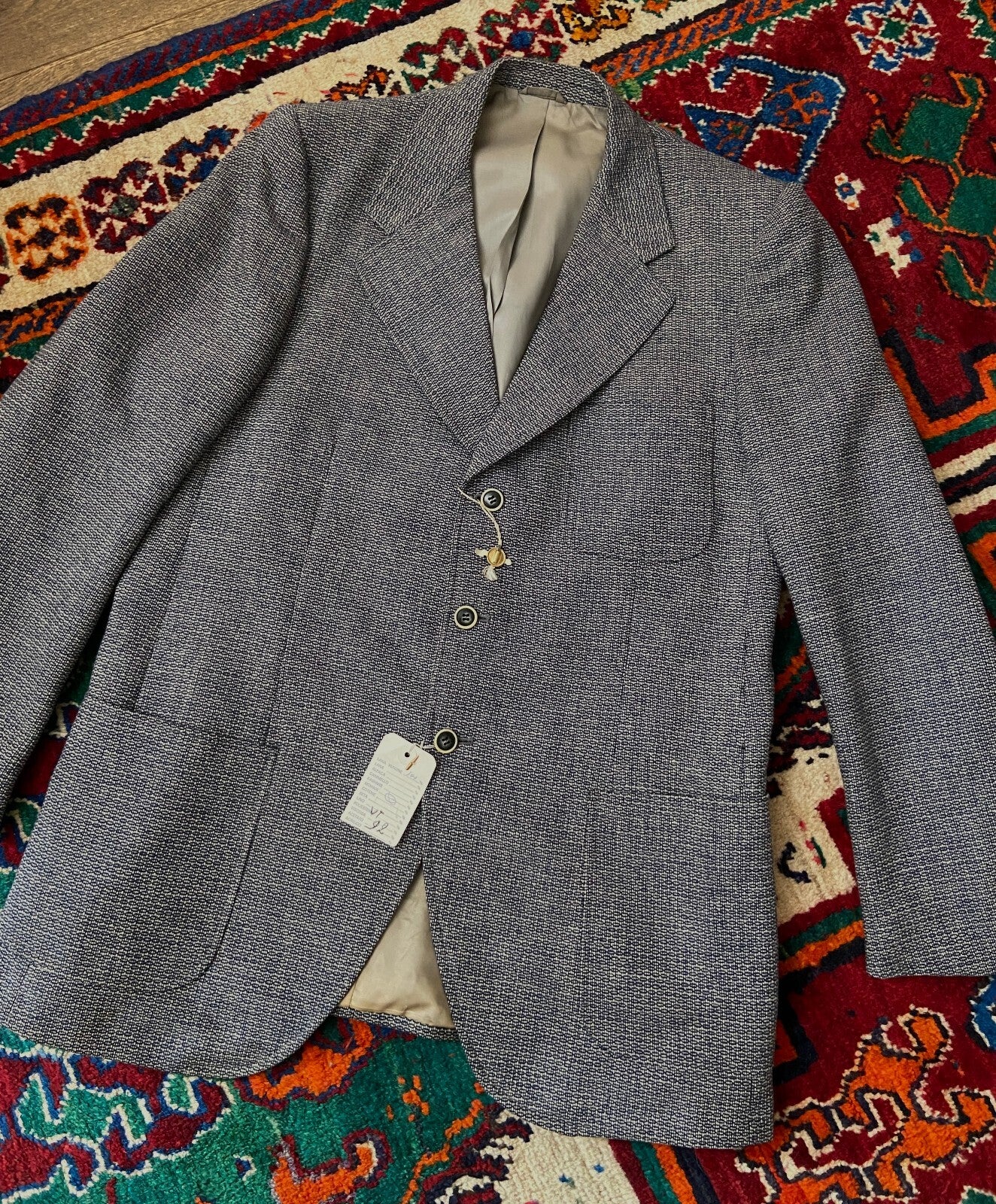 Vintage 1970s Italian Deadstock 2-Piece Suit