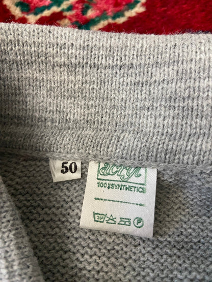 Vintage 1970s Italian Collared Jumper