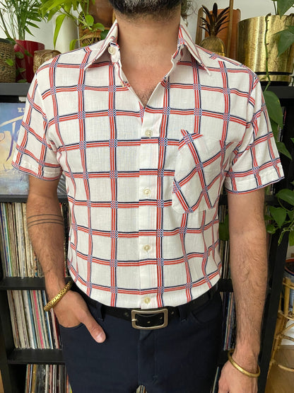 Vintage 1970s Patterned Deadstock Shirt