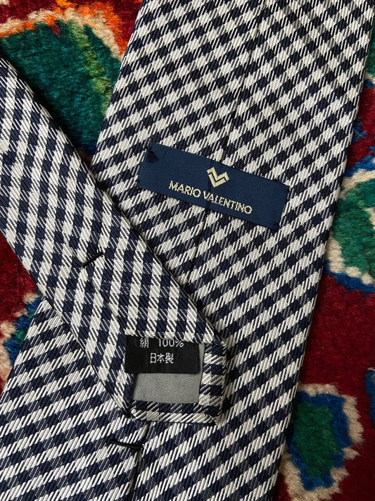 Vintage 1980s Mario Valentino Silk Tie
