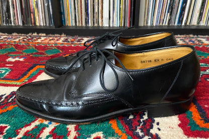 Vintage Black 1980s Lotus Shoes UK 8