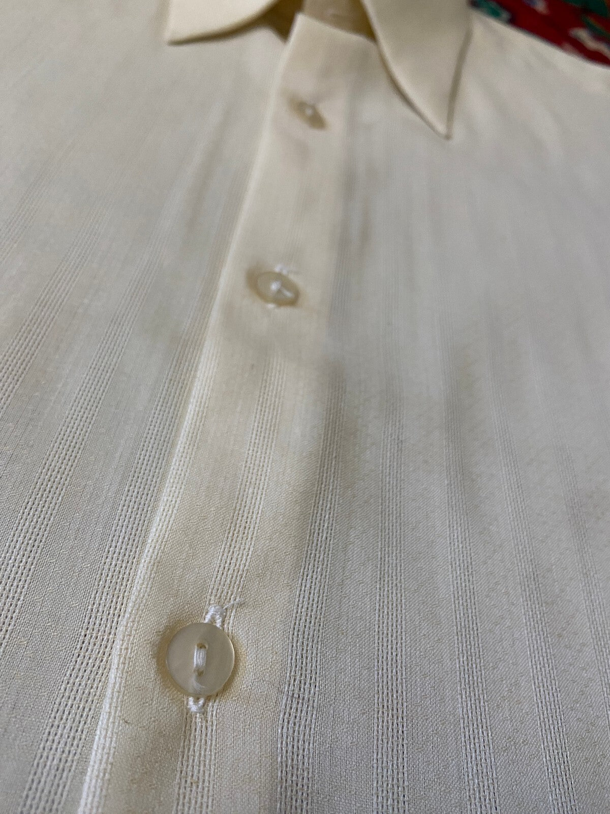 Vintage 1970s Beige Bulgarian Deadstock Shirt