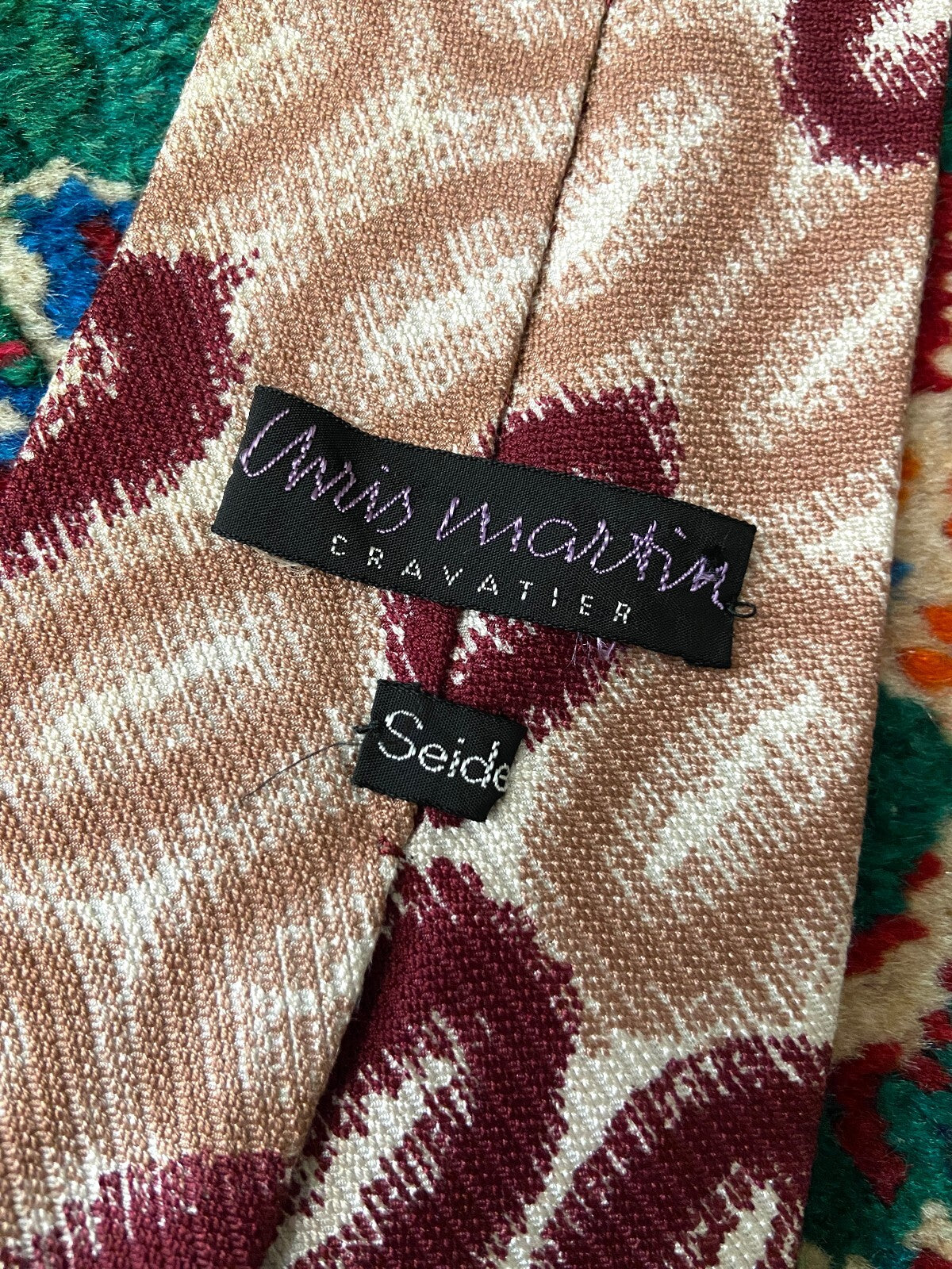 Vintage 1980s Extra Wide Kipper Tie