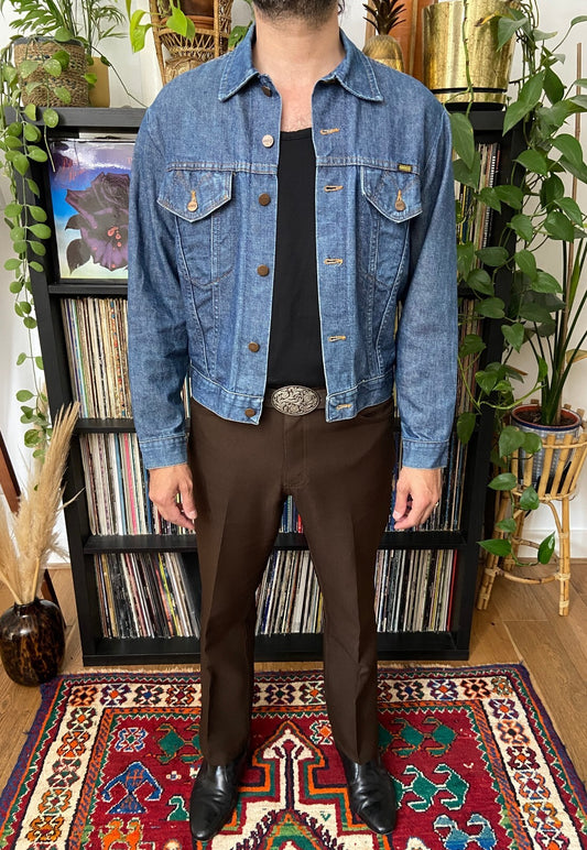 Vintage 1970s Maverick Blue Bell Denim Jacket