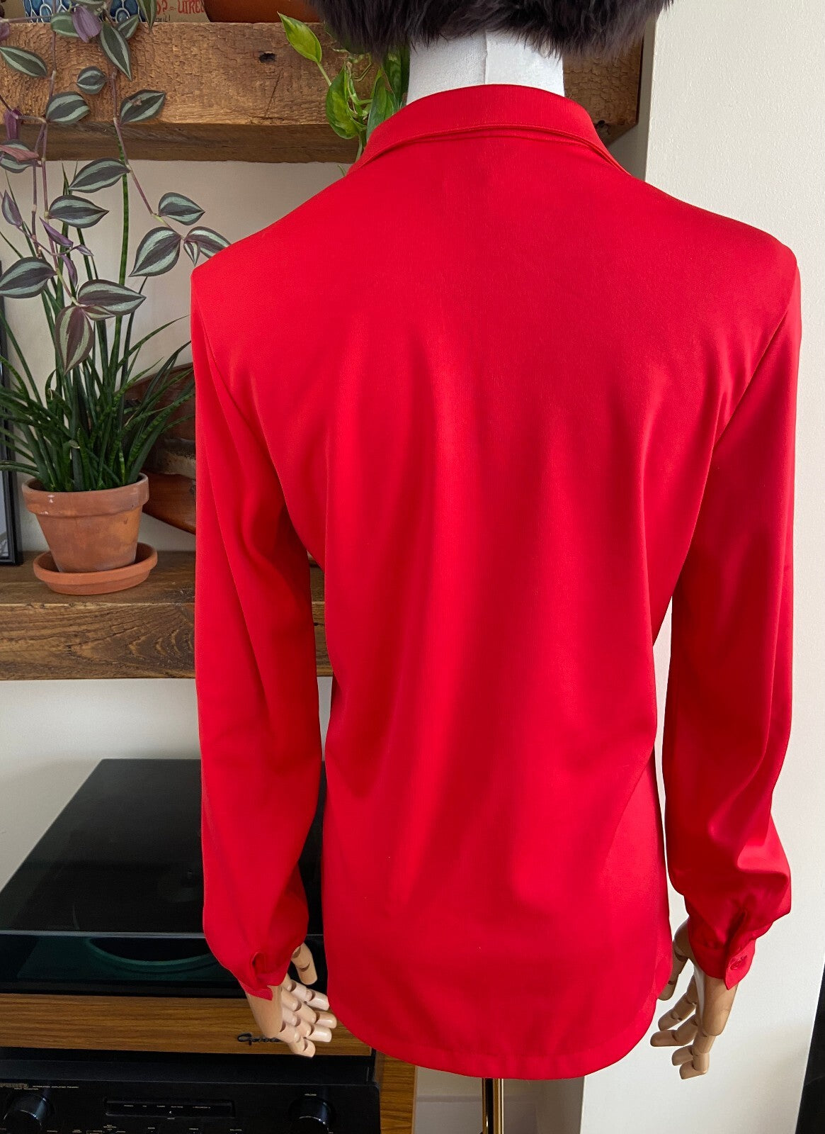 Vintage 1970s Red Perma-Prest Shirt
