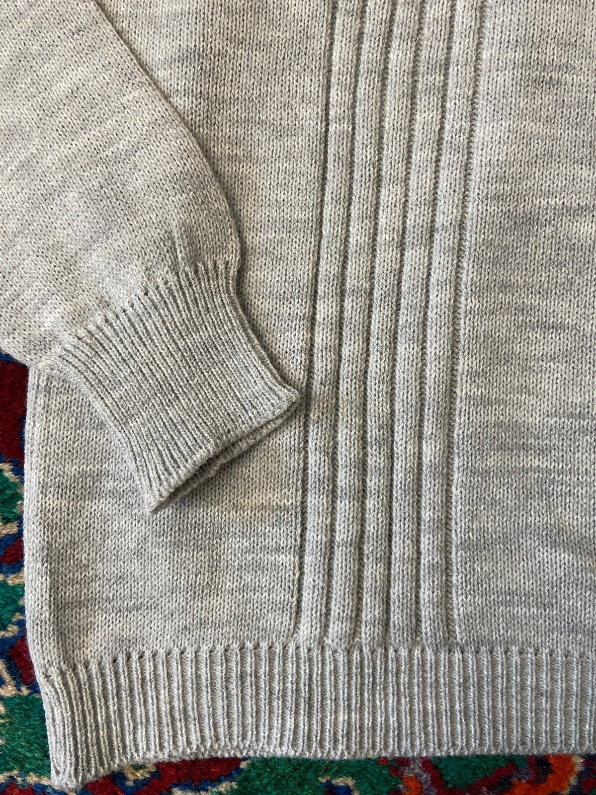 Vintage 1970s Italian Collared Jumper