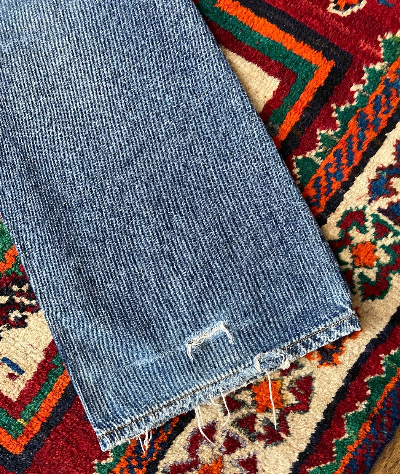 Vintage Y2K Blue Levi's Flared Jeans W32