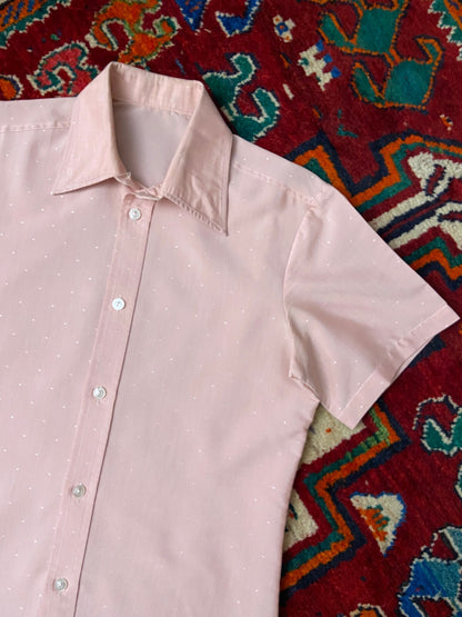 Vintage 1970s Light Pink Shirt