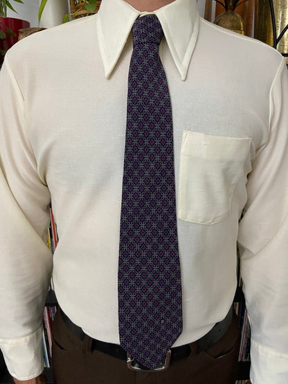 Vintage 1980s Silk Pierre Cardin Tie