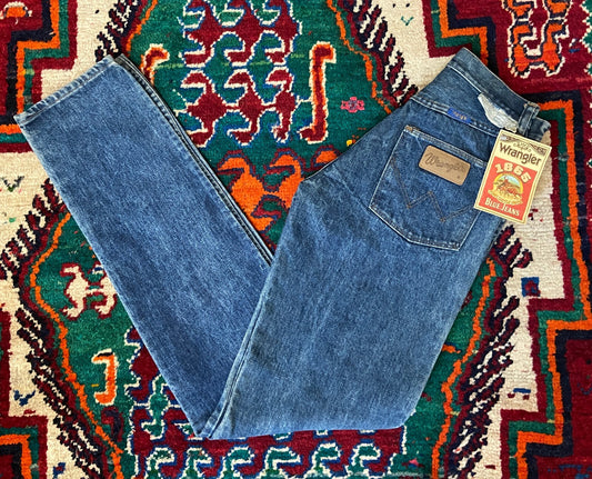 Vintage 1980s Deadstock Wrangler Jeans W24