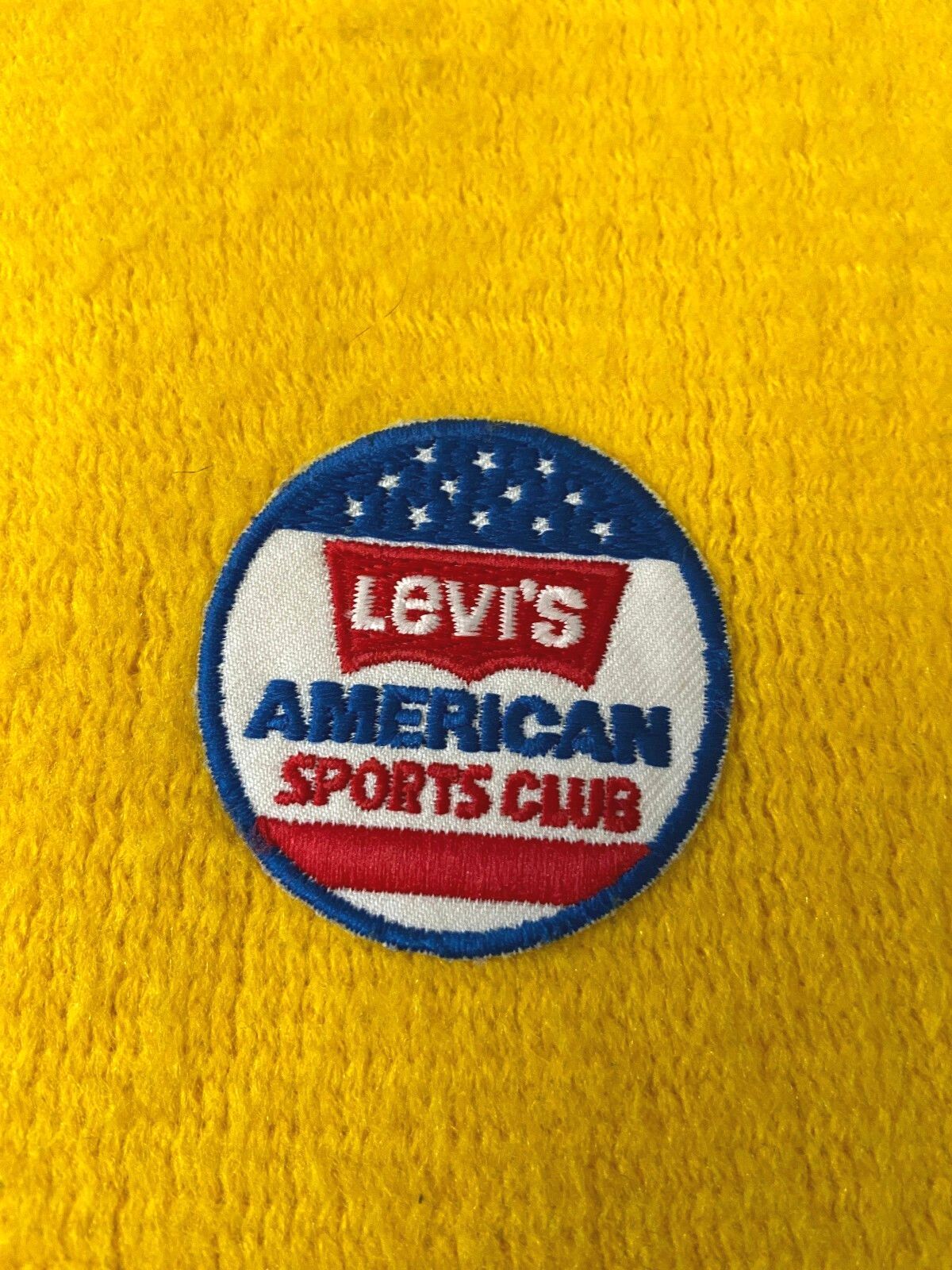 Vintage 1970s Yellow Levi's Scarf