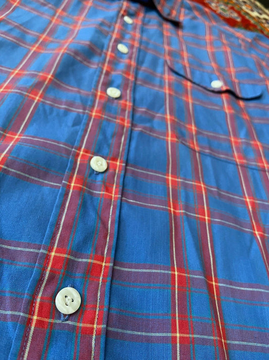 Vintage 90s Hathaway Checked Shirt