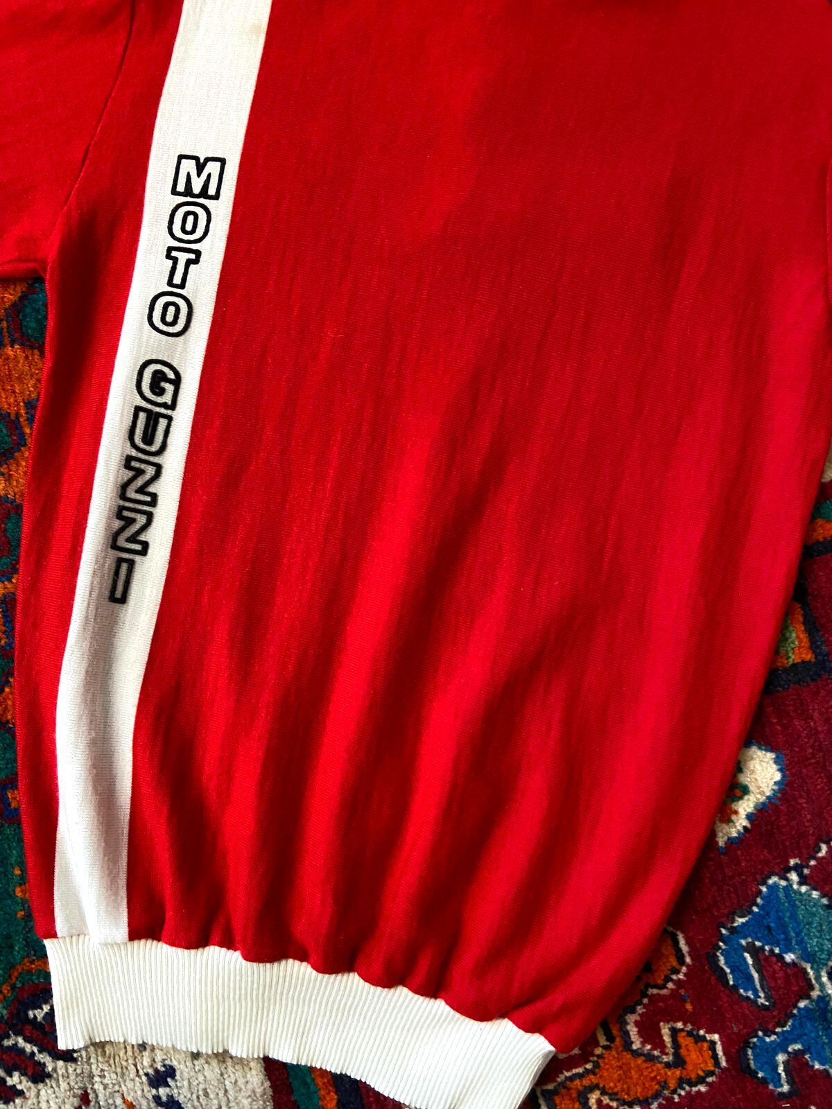 Vintage 1980s Red Motorsports Sweatshirt