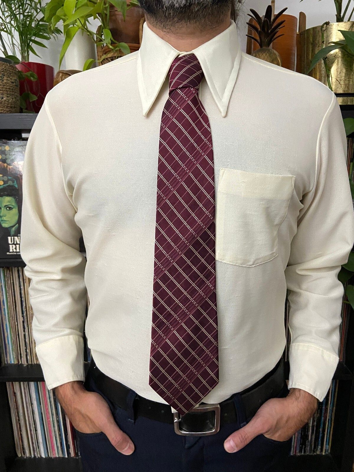 Vintage 1980s Takeo Kikuchi Silk Tie