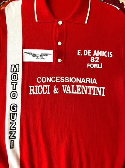 Vintage 1980s Red Motorsports Sweatshirt