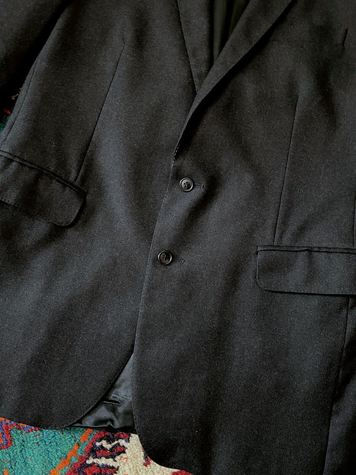 Vintage 1970s Black Burton Blazer Jacket
