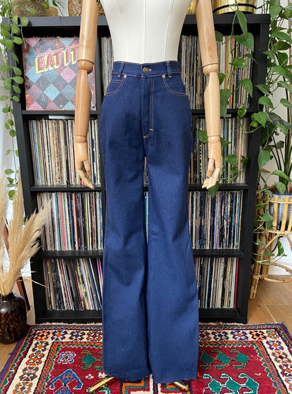 Vintage 1970s St George's Deadstock Bell Bottom Jeans W29