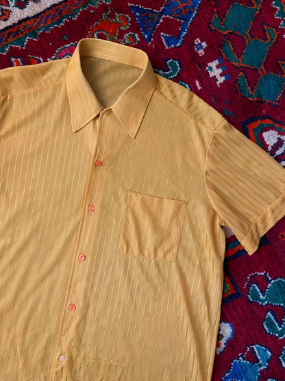 Vintage 1970s Golden Yellow Shirt