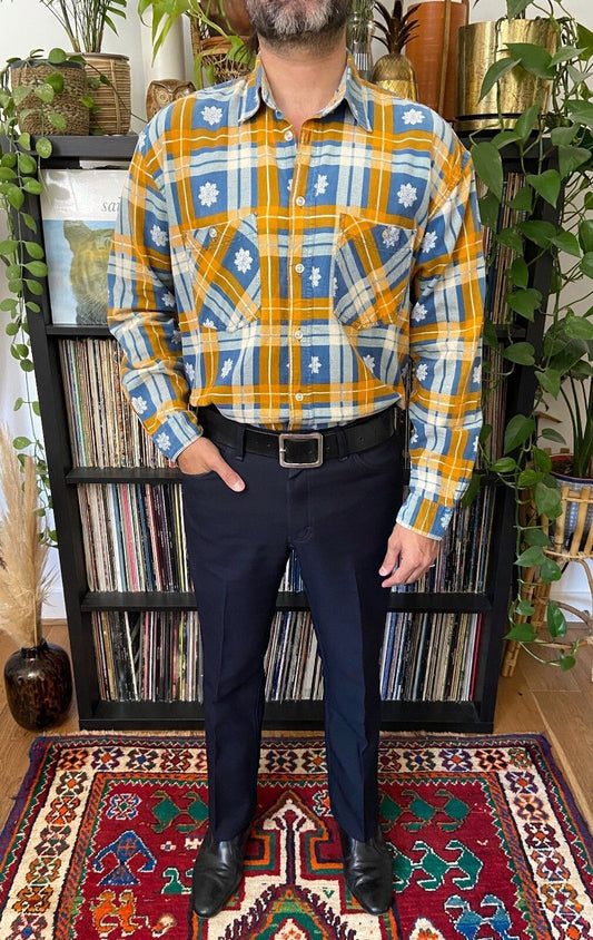 Vintage 90s Italian Corduroy Shirt