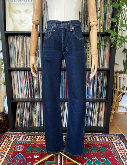 Vintage 90s Levis 611 Orange Tab Straight Leg Jeans W28
